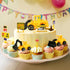 16 RAYNAG Pieces Construction Cake Topper Construction Birthday Party Supplies Vehicles Cake Decorations with Large