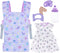 18INDC Baby Doll Carrier with Doll Accessories Doll Carrier for Kids, Reborn Doll