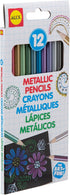 ALEX Toys Artist Studio 12 Metallic Pencils