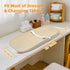 NOSDA CRADOE Waterproof Baby Changing Pad for Dresser, Wipeable Comfortable Soft EVA Foam Changing Station