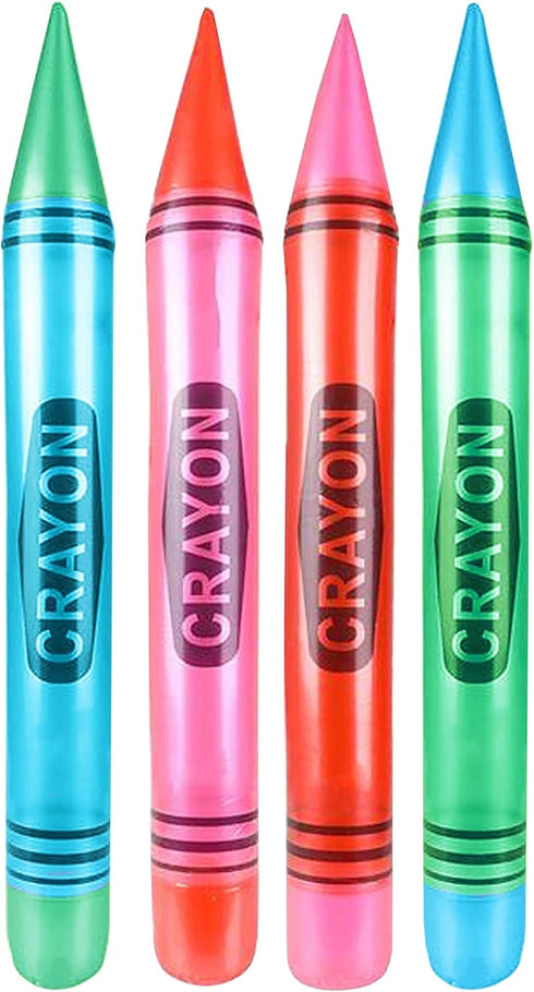 RIN Set of 4 - Jumbo 44" Crayon Inflates