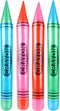 RIN Set of 4 - Jumbo 44" Crayon Inflates