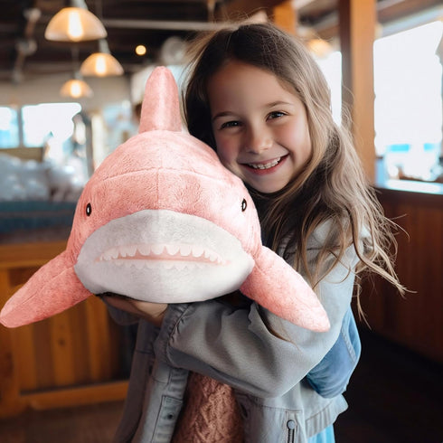 11" MUPI Shark Stuffed Animal Plush Cute Shark Toy Plush Pillows Soft Cotton Sharks Plushies Ocean Sea Animal Doll
