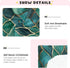 Haskirky 27 39 inches Green Gold Scales Baby Crib Sheets for Boys Girls Soft Breathable Elasticity Fitted Unisex Crib