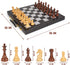 3 1 Set Backgammon Set, 15" Set, in Magnetic Chess & Checkers Board Game Wooden Folding Chess Board, Tournament