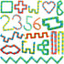 28 Pack JOYIN Wacky Tracks with Valentines Cards, Twist Track Fingers, Snake Puzzles Fidget Toys for Stress Relief