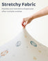52x28 4 Pack Baby Crib Sheets for Boys and Girls, Toddler Bed Sheets Fitted for Standard Crib and Toddler Mattresses