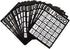 100-Pack Black Jumbo Bingo Game Cards - Easy Read Numbers for Large Groups and Family Game Nights