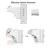 vmaisi Child Safety Magnetic Cabinet Locks - 4 Pack Adhesive Baby Proofing Latches for Cabinets & Drawers