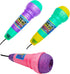 The Dreidel Company Echo Mic, Kids Echo Microphones, Durable Lightweight Fun Play Toys, Music Party Favor (3-Pack)