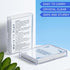 Zonon 24 Pieces Clear Deck Case, Card Organizer Compatible with MTG TCG Plastic Playing Card Case baseball Trading Deck