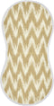 decor gift Cotton Burp Cloths Baby Easy Care Beige Ikat Simple Line Burp rag