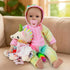 GOAROY Lifelike Baby Dolls Girl, 18 inch Large Realistic Sweet Soft Body