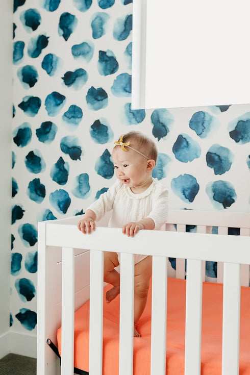 Stella Copper Pearl Premium Knit Crib Sheets - Breathable and Soft, Fitted Sheets for Standard Mattresses, Perfect