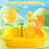 Play Sink with Running Water - Kitchen Kids Sink Toys with Fishing Game Toys for Floating Pool Water Play, Upgraded