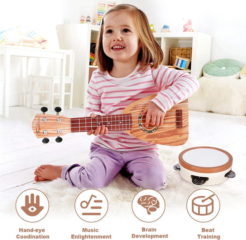 Set 2 3 2 2-4, Sets 3-5 Kids Guitar - Musical Toys for Year Old Boy Birthday Gifts, Montessori Toys for Year Old Girls