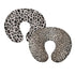 GOSTONG Black Grey Leopard Nursing Pillow Cover Set of 2 Pack Nursing Pillow