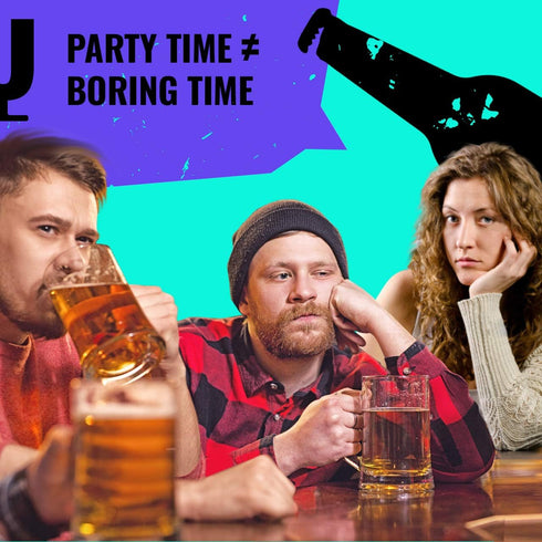 LOOPY Drinking Game, Brave Or Drunk - Dares, Tasks and Tons of Fun for Adults Night Party