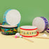 Set 3-5, Kids Drum with Adjustable Strap: Toddler Musical Instrument for Ages Wearable Drum Kit with Drumsticks