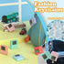 24PCS Video Game Party Favors, Video Game Keychain, 6 Colors, Bulk Party Supplies for Kids