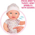 Doll,15 Inches 3+ Mother Love Potty Training Interactive Baby Doll, Baby Doll that Pees with Drinking,Baby Dolls that