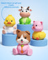 10Pcs 1-3, Coogam Farm Animal Matching Toys, Fine Motor Sorting Games for Kids Age Montessori Learning Sensory Fidget