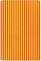 Pigsaly Crib Sheets Red Yellow Vertical Stripes Baby Sheet for Standard Crib Mattress
