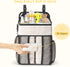 Pack 52+ Maliton Hanging Diaper Organizer - Caddy for Changing Table, Crib, n' Play - Stacker Holds Diapers - Nursery