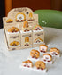 Jollcnoia 9 Set Set Happy Bread Series Food Cute Series Toy Mini Bricks Micro Building Kit Toys Desktop Ornaments Gift