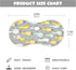 Bulletgxll Set 4, Cute Ducks Unisex Baby Burp Cloths of Soft Absorbent Organic Cotton Muslin Burping Cloths for Newborn