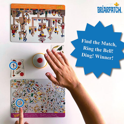 Briarpatch I SPY Eagle Eye Find-It Game, Fast Matching Fun for 2 to 4 Players, Ages 5 and Above, Includes 30 Cards