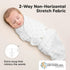 3-Pack 0-3 Organic Baby Swaddle Sleep Sacks - Swaddles for Newborns, Infant Months, Baby Girls, Boys, Soft & Snug