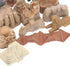 Dioche 17PCS Miniature Ancient Buildings Toys, City Miniatures Buildings Egyptian Pyramid Model Kit for Ancient Egypt