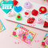 28 Packs JOYIN Valentines Day Gift Cards with Mochi Squishy Toys, Kawaii Mochi Squishy Toy to Squeeze Stress Relief