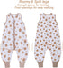 Miracle Baby 0.5 100% Sleep Sack with Feet - TOG Breathable Cotton Wearable Blanket, Sleeveless Design Sleeping Bag