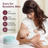 Momcozy 4 14 Pack Reusable Breast Pads, Innovative Use of Absorbent Fabric & Layers of Super Absorbent Core Washable
