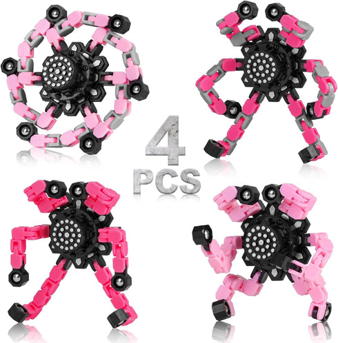 Fidget Toys for Teen Girls, Transformable Fidget Spinners for Autism ADHD Stress Relief for Kids