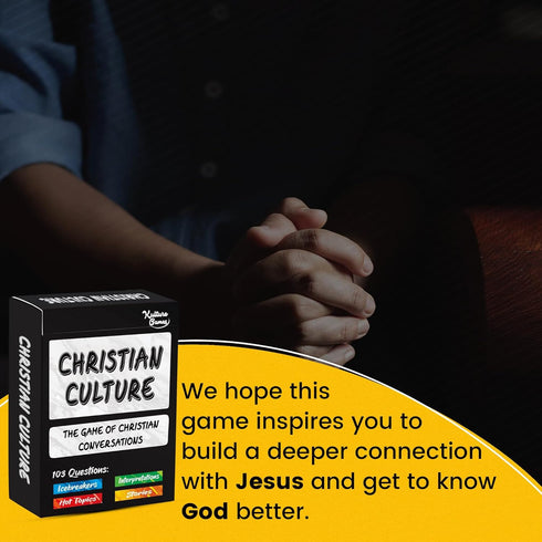 Kulture Games Christian Culture - The Game of Conversations with Fun & Thought Provoking Starters About God & Life