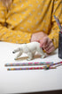 Papo Hand-Painted Figurine - Wild Animal Kingdom Polar Bear - 50142, Collectible for Children, Suitable for Boys and