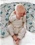 Boho Mountains Baby Nursing Pillow Covers for Boy Girl Mountain Range Landscape Nursery Feeding Pillowcase