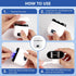 Larimuer Trimmer 3 Trimmer Electric Nail Clipper - Automatic Nail with Speed Modes, LCD Display, Nail Scraps Storage