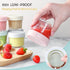 VITEVER 6 Pack Glass Baby Food Storage Containers, 4 oz Jars with Lids, Microwave, Dishwasher & Freezer Safe