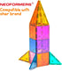 Set: 16PCS Pack Set 3+ Magnetic Tiles Building Block Isosceles Triangle Expansion Construction Building Blocks, Starter