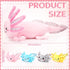 5 Set 24 Inch Mommy 4 Aoriher Pcs Axolotl Plush Axolotl Stuffed Animal with Cute Plush Babies in Belly Soft Cuddly