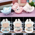 BOXOB 3.94-6.69in Dolls Car Seat, Decorative Car Doll Sofa with Furry Cushion & Fragrant Tablets Cute Air Vents Chair