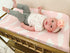 BaeBae Goods 4 Pack Premium Baby Changing Pad Covers Girl Pure Cotton Machine Washable Pink and White Changing Table