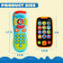 JOYIN My Learning Remote and Phone Bundle - Music Smartphone Toys for Baby, Infants, Kids, Holiday Gifts