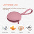 2 Pack Silicone Pacifier Holder Case, Baby Pacifier Holder Pouch for Newborn, Boys and Girls, Portable Silicone