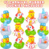 Pack 12 ArtCreativity Carnival Rubber Duckies for Kids, of Cute Duck Bathtub Pool Toys, Fun Carnival Supplies, Birthday