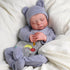 JIZHI Lifelike Reborn Baby Dolls Noah - 17 Inch Realistic Anatomically Correct Baby Boy Dolls with Feeding Kit Gift Box
